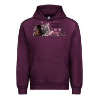 I Am The Storm With Girl And Butterflies Urban Hoodie | Teevron