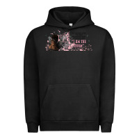Pigment Black i am the storm with girl and butterflies Urban Hoodie - TumblerDesignByShophia