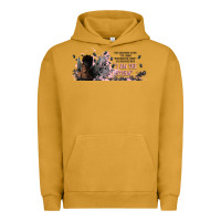Pigment Peanut Butter i am the storm with girl and butterflies Urban Hoodie - TumblerDesignByShophia