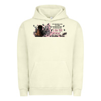 Pigment Pistachio i am the storm with girl and butterflies Urban Hoodie - TumblerDesignByShophia