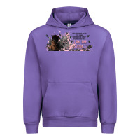 Tulip i am the storm with girl and butterflies Urban Hoodie - TumblerDesignByShophia