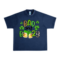 Navy bad and boozy Urban Heavy Tee - Artiststas