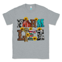 Heather Grey western farm life Classic Tee - Artiststas
