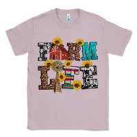 Lilac western farm life Classic Tee - Artiststas