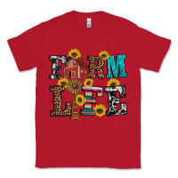 Red western farm life Classic Tee - Artiststas
