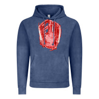 Vintage Denim Catchers Mitt Fa Element Vintage Hoodie - FaDigitalArtStudio