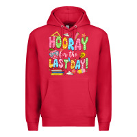 Cardinal hooray for the last day white Premium Hoodie - JahusDesignShop