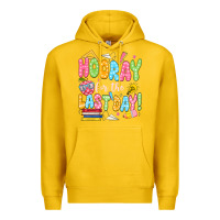 Lemon hooray for the last day white Premium Hoodie - JahusDesignShop