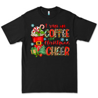 Black i run on coffee and christmas cheer Premium Tee - Zillion Design Studio
