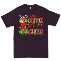 Plum i run on coffee and christmas cheer Premium Tee - Zillion Design Studio