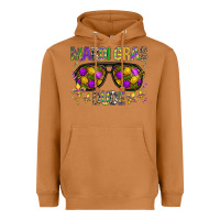 Mardi Gras Dude Heavyweight Hoodie | Teevron