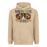 Mushroom Mardi gras dude Heavyweight Hoodie - BundleAndBundleShop