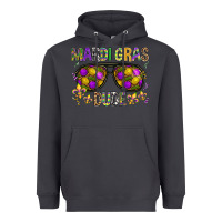 Smoke Mardi gras dude Heavyweight Hoodie - BundleAndBundleShop