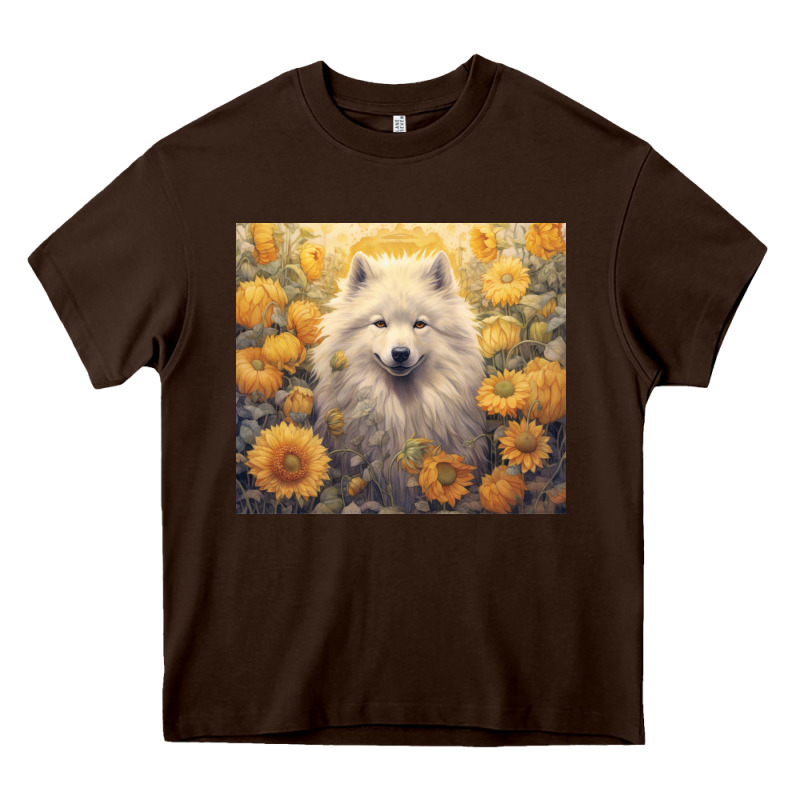 Samoyed Heavy Core Tee by Unal Design | Teevron