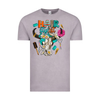 Vintage Zinc bullskull hairstlist Vintage Tee - AdoDesignShop