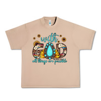 Burro with god all things are possible matthew 19 26 Urban Heavy Tee - JahusDesignShop