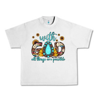 Lunar Rock with god all things are possible matthew 19 26 Urban Heavy Tee - JahusDesignShop