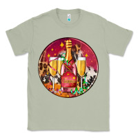 Matcha christmas champagne bottle and champagne's Classic Tee - AdoDesignShop