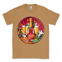 Toasted Coconut christmas champagne bottle and champagne's Classic Tee - AdoDesignShop
