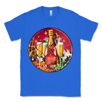 True Royal christmas champagne bottle and champagne's Classic Tee - AdoDesignShop
