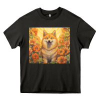 Asphalt shiba inu Heavy Core Tee - Unal Design