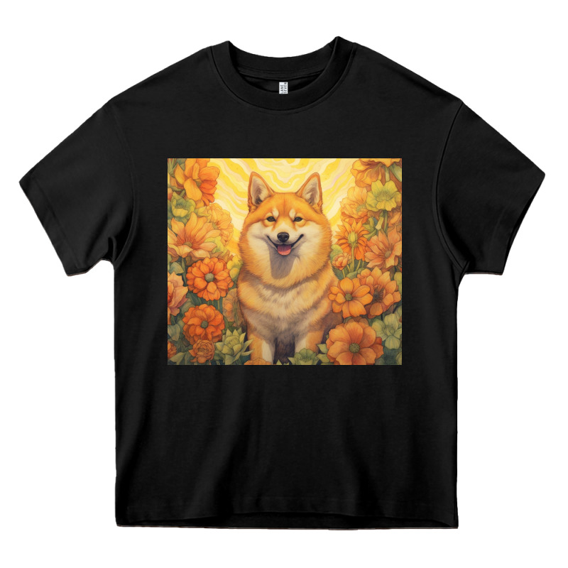 Shiba Inu Heavy Core Tee by Unal Design | Teevron