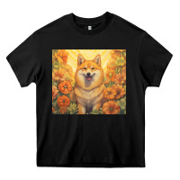 Black shiba inu Heavy Core Tee - Unal Design