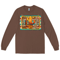 Chestnut cactus western leopard Long Sleeve Tee - AdoDesignShop