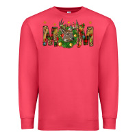 Cardinal Western Mom With Reindeer Premium Sweatshirt - BundleAndBundleShop
