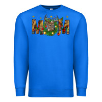 True Royal Western Mom With Reindeer Premium Sweatshirt - BundleAndBundleShop