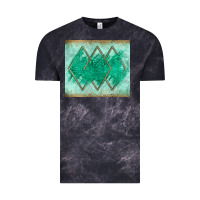 Cloud Black green glitter Vintage Tee - JahusDesignShop