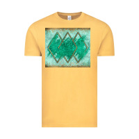 Vintage Mustard green glitter Vintage Tee - JahusDesignShop