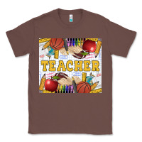 Chestnut Teacher Classic Tee - LillyAllenDesigns