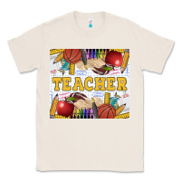 Natural Teacher Classic Tee - LillyAllenDesigns