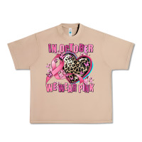 Burro western leopard  in october we wear pink heart Urban Heavy Tee - AdoDesignShop