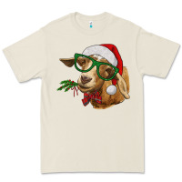Bone Christmas Glasses Goat Premium Tee - RanaPortraitStore