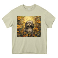 Mossy shih tzu Heavy Core Tee - Unal Design