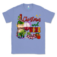 Colony Blue Christmas and wine Classic Tee - AdoDesignShop