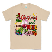 Mushroom Christmas and wine Classic Tee - AdoDesignShop