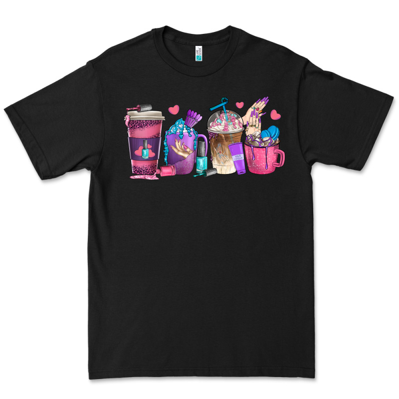 Nail Hustler Coffee Cups Premium Tee by texasbilliewilder | Teevron