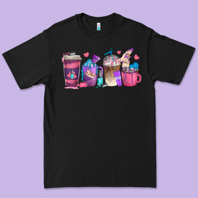 Nail Hustler Coffee Cups Premium Tee Designed By Texasbilliewilder
