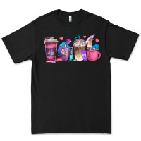 Black nail hustler coffee cups Premium Tee - texasbilliewilder