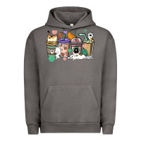Pigment Tornado Cat coffee cups Urban Hoodie - HowdyJamesFarm
