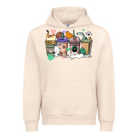 Sandshell Cat coffee cups Urban Hoodie - HowdyJamesFarm