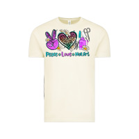 Vintage Arctic peace love nail art Vintage Tee - AdoDesignShop