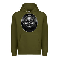 Army Green Surrealizm Premium Hoodie - Bettercallsaul
