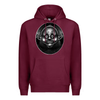 Burgundy Surrealizm Premium Hoodie - Bettercallsaul