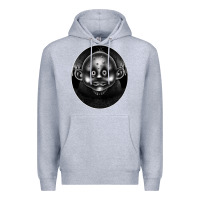 Heather Grey Surrealizm Premium Hoodie - Bettercallsaul