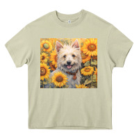 Mossy westie Heavy Core Tee - Unal Design