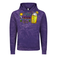 Cloud Purple sunshine & sweet tea Vintage Hoodie - CowhideDigitalArt